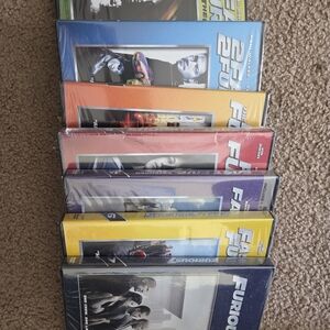 Fast & Furious DVD Collection Movies #1-7